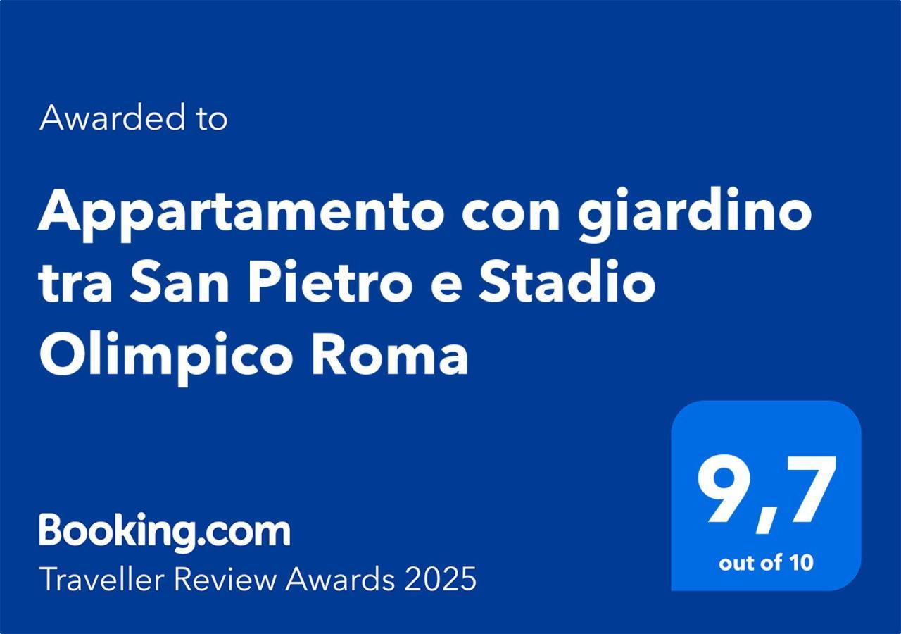 Appartement Con Giardino Tra San Pietro E Stadio Olimpico Rome